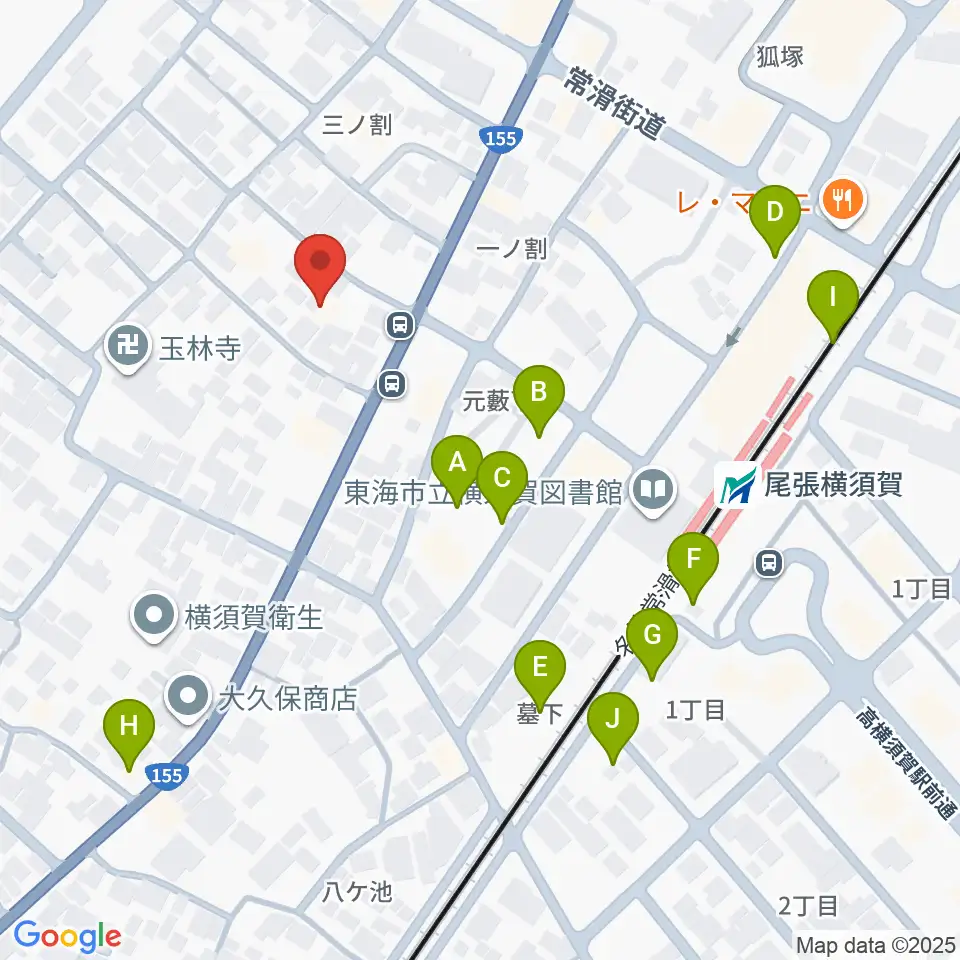 カワベフルート工房周辺の駐車場・コインパーキング一覧地図