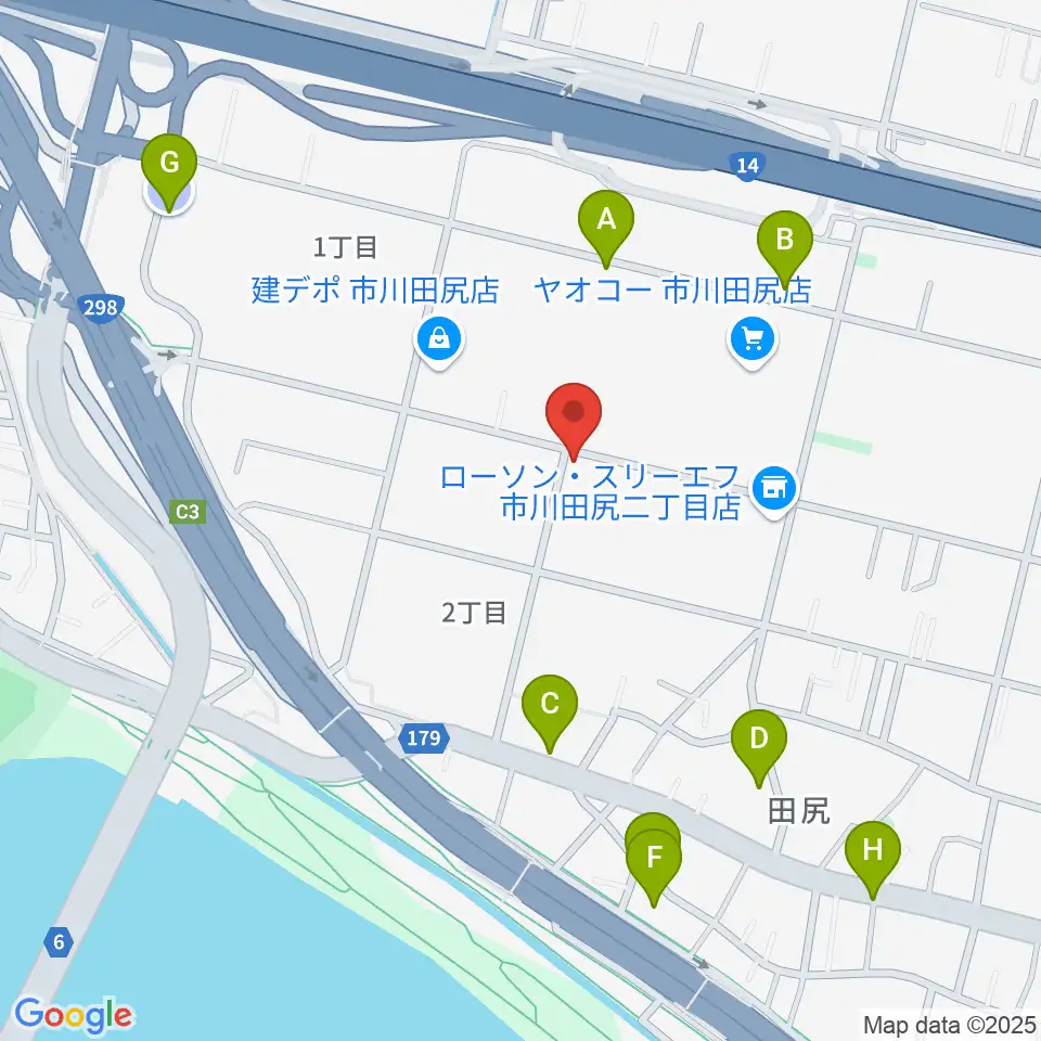 アートスペースBASAC周辺の駐車場・コインパーキング一覧地図
