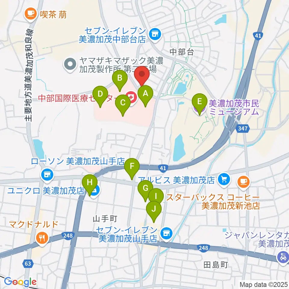 Ancestors Ukulele周辺の駐車場・コインパーキング一覧地図