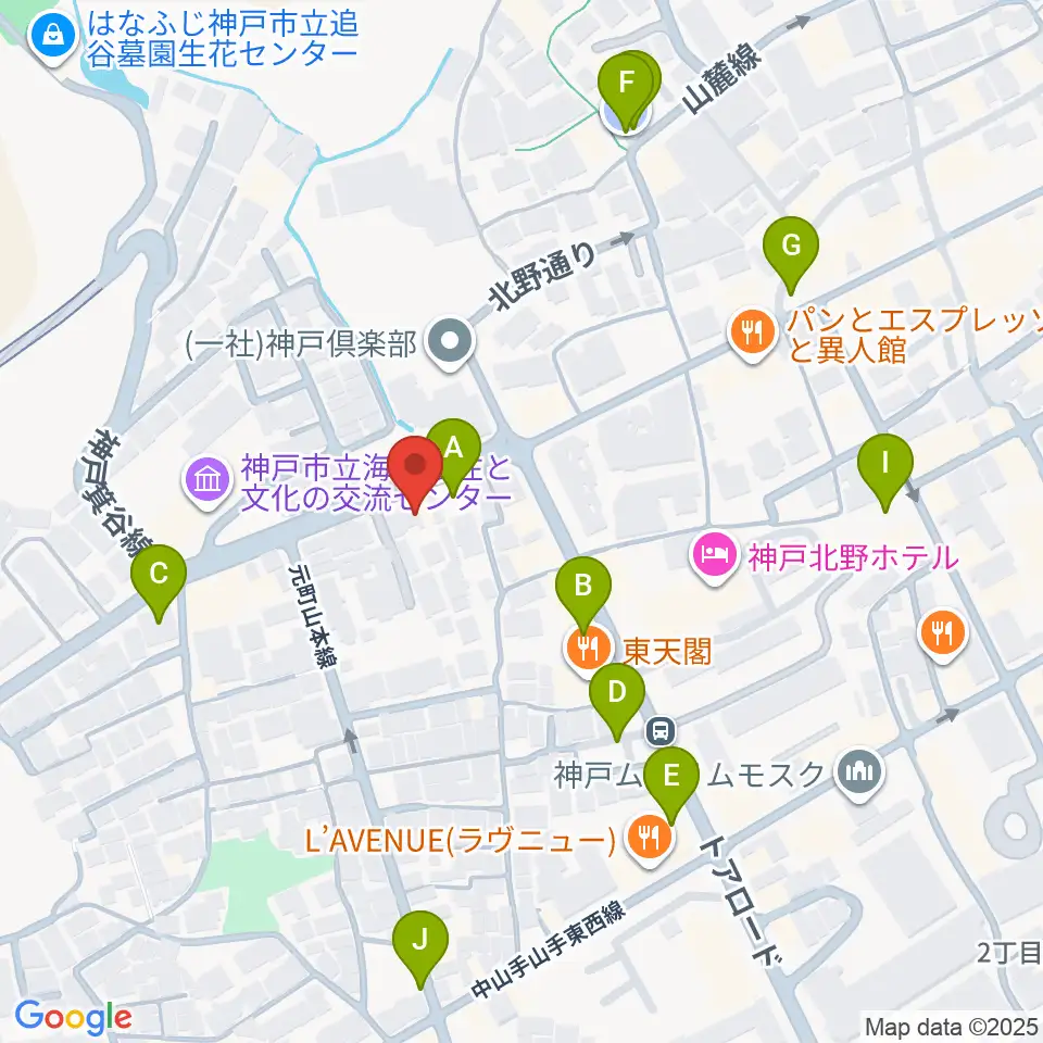 弦楽器とレコードの店プリムローズ周辺の駐車場・コインパーキング一覧地図