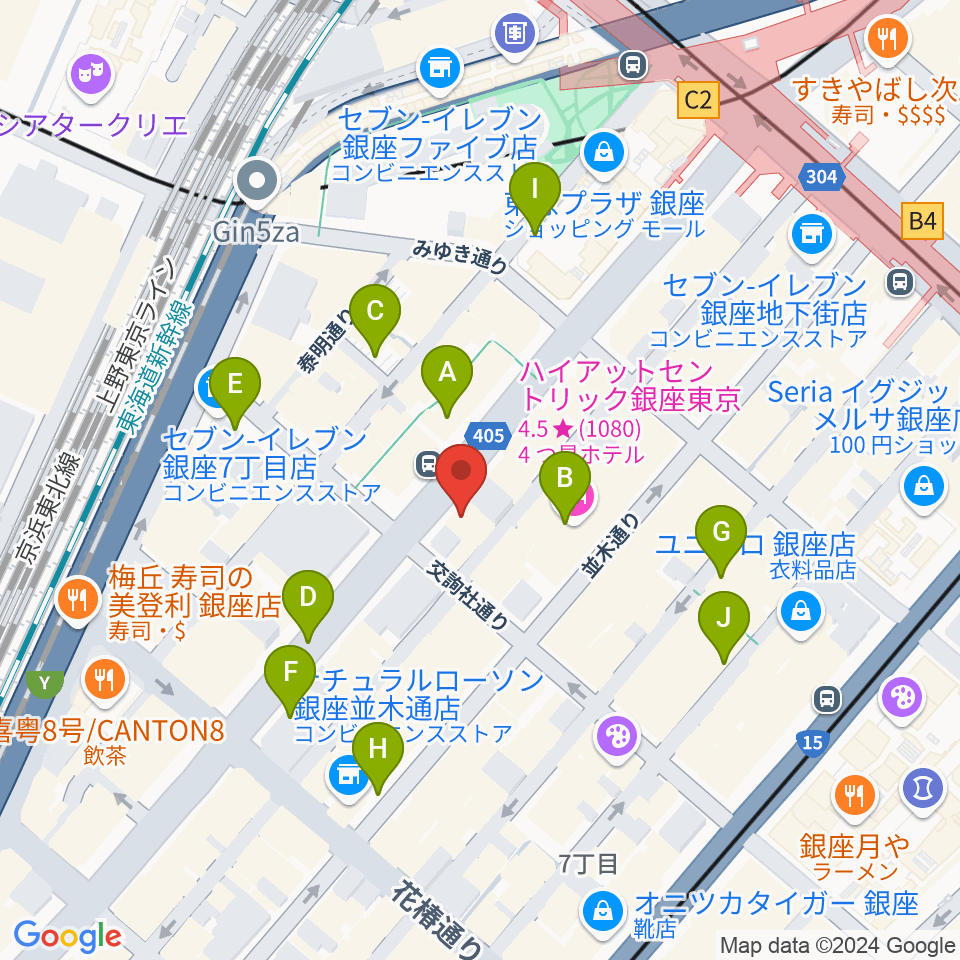 国際新堀芸術学院 東京校周辺の駐車場・コインパーキング一覧地図