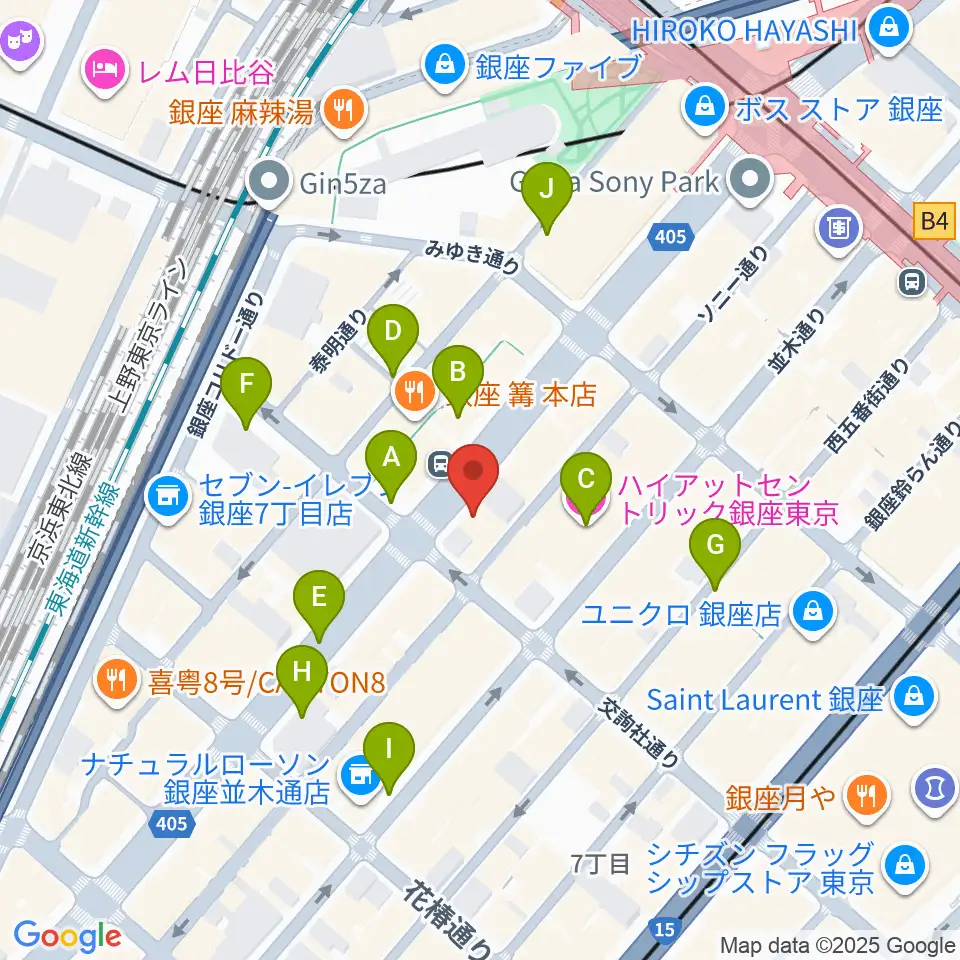 国際新堀芸術学院 東京校周辺の駐車場・コインパーキング一覧地図