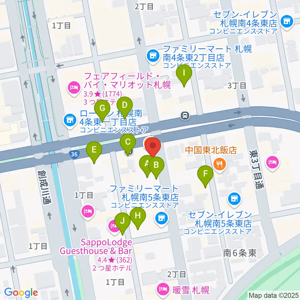 中華二胡学院周辺の駐車場・コインパーキング一覧地図