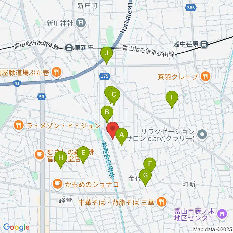 わをん音楽教室周辺の駐車場・コインパーキング一覧地図