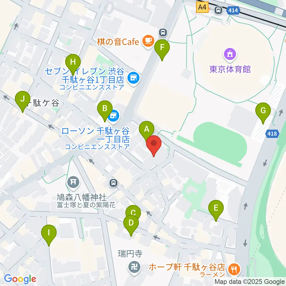 専門学校 東京クールジャパン・アカデミー周辺の駐車場・コインパーキング一覧地図