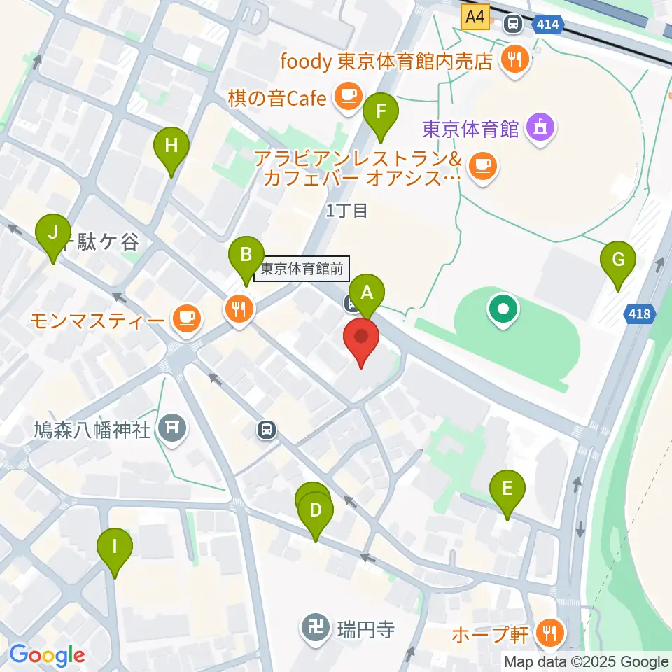 専門学校 東京クールジャパン・アカデミー周辺の駐車場・コインパーキング一覧地図