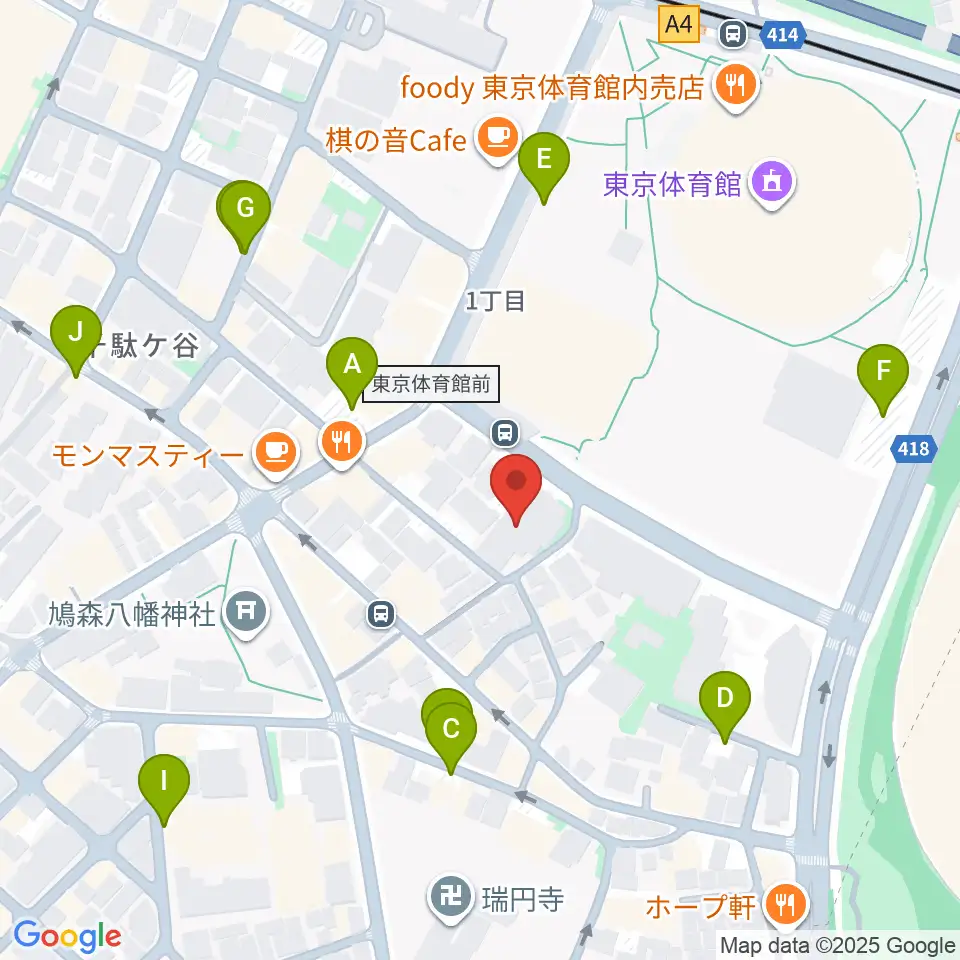 専門学校 東京クールジャパン・アカデミー周辺の駐車場・コインパーキング一覧地図