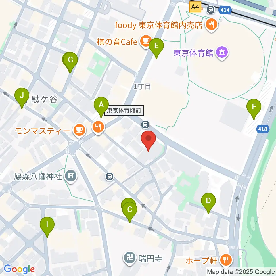専門学校 東京クールジャパン・アカデミー周辺の駐車場・コインパーキング一覧地図