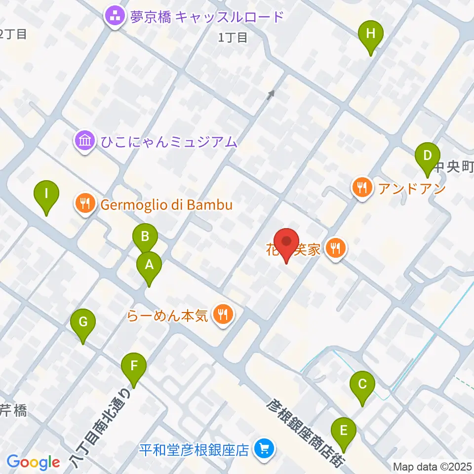 タイドミュージック周辺の駐車場・コインパーキング一覧地図