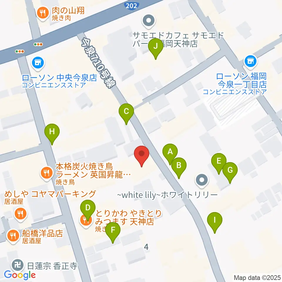 フォレストヒル周辺の駐車場・コインパーキング一覧地図
