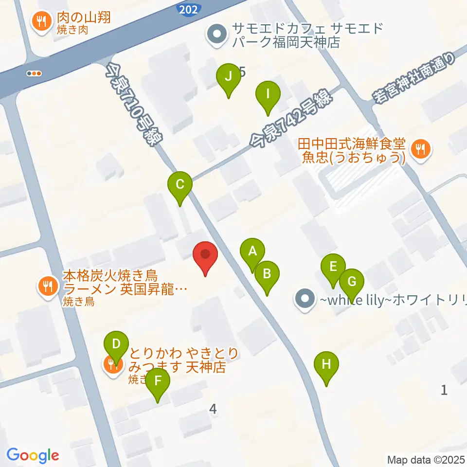 フォレストヒル周辺の駐車場・コインパーキング一覧地図