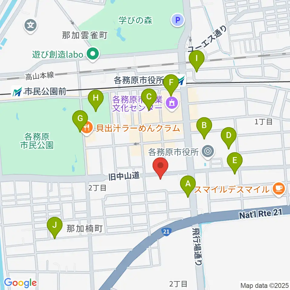 サウンドハンター各務原店 FreeMan周辺の駐車場・コインパーキング一覧地図