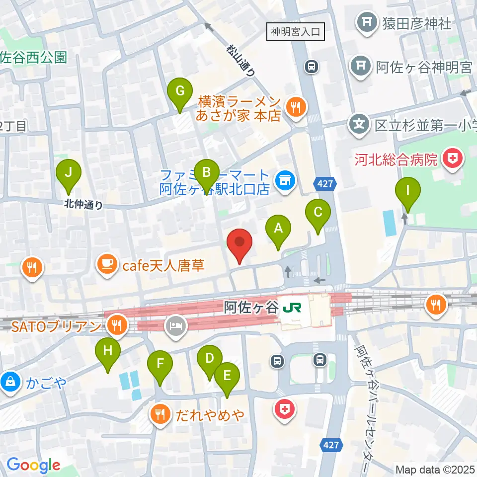 BAR ROCK INDIA周辺の駐車場・コインパーキング一覧地図