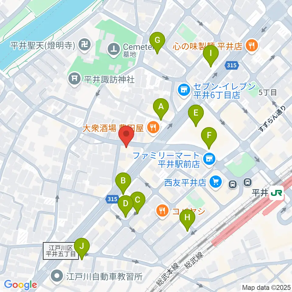 サウンド・プラグ周辺の駐車場・コインパーキング一覧地図