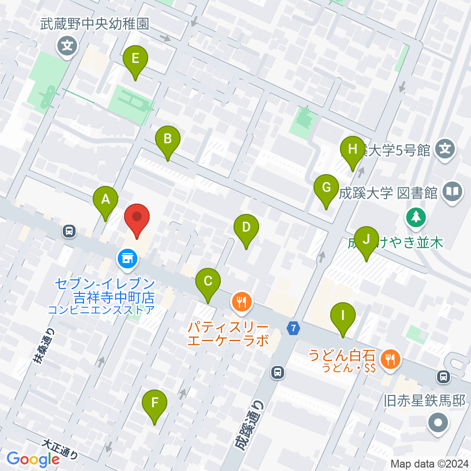 ネイロデザイン周辺の駐車場・コインパーキング一覧地図