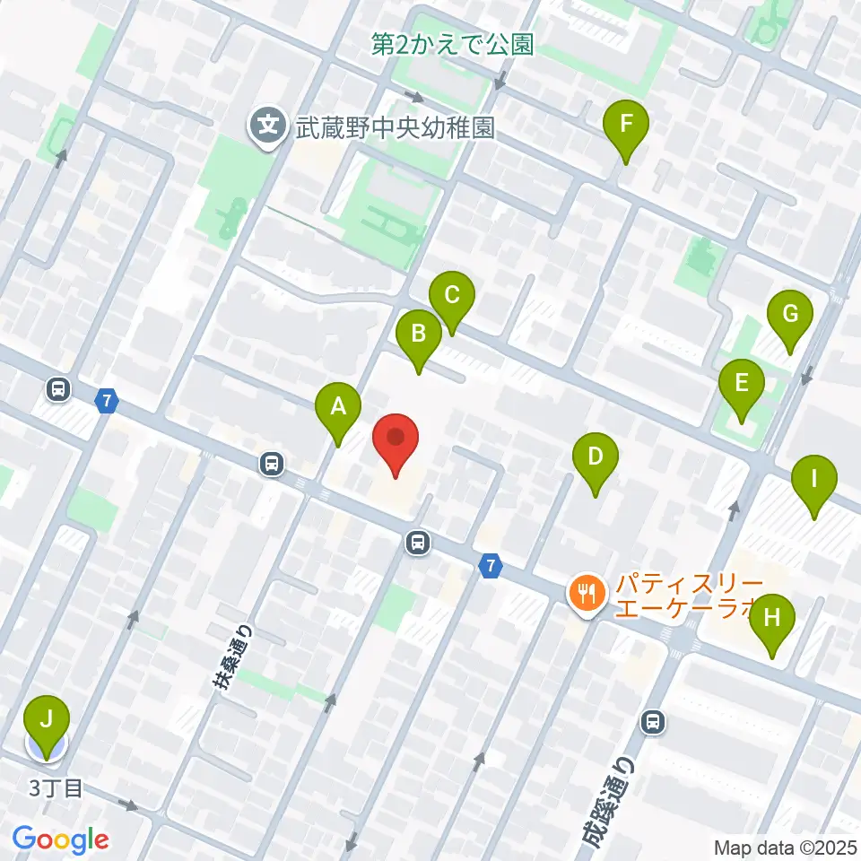 ネイロデザイン周辺の駐車場・コインパーキング一覧地図