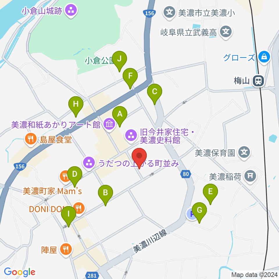 WOODYBLUES周辺の駐車場・コインパーキング一覧地図