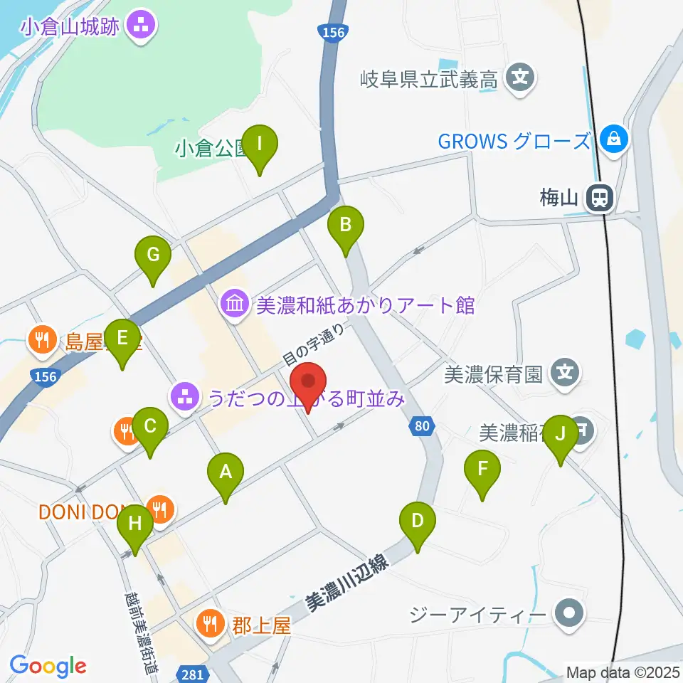 WoodyBlues周辺の駐車場・コインパーキング一覧地図