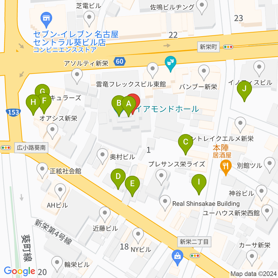 studio KANADiA周辺の駐車場・コインパーキング一覧地図