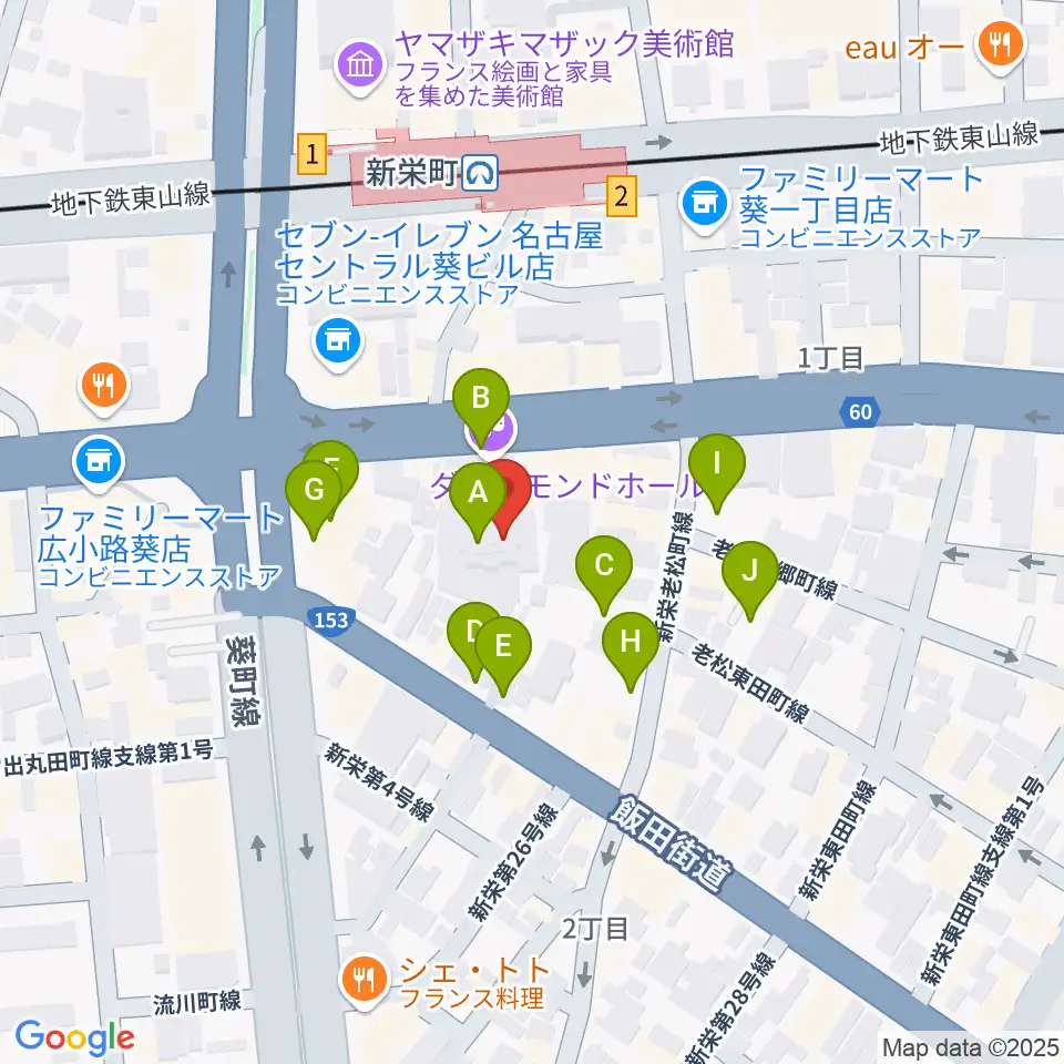 studio KANADiA周辺の駐車場・コインパーキング一覧地図