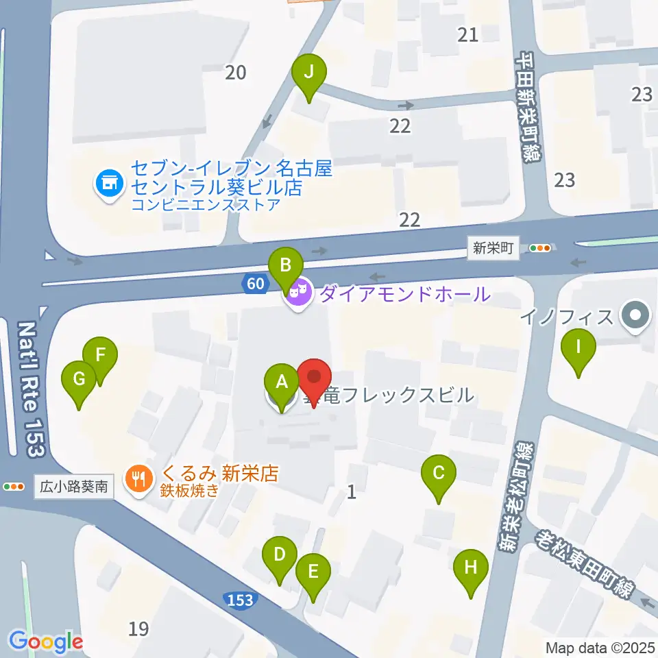 studio KANADiA周辺の駐車場・コインパーキング一覧地図