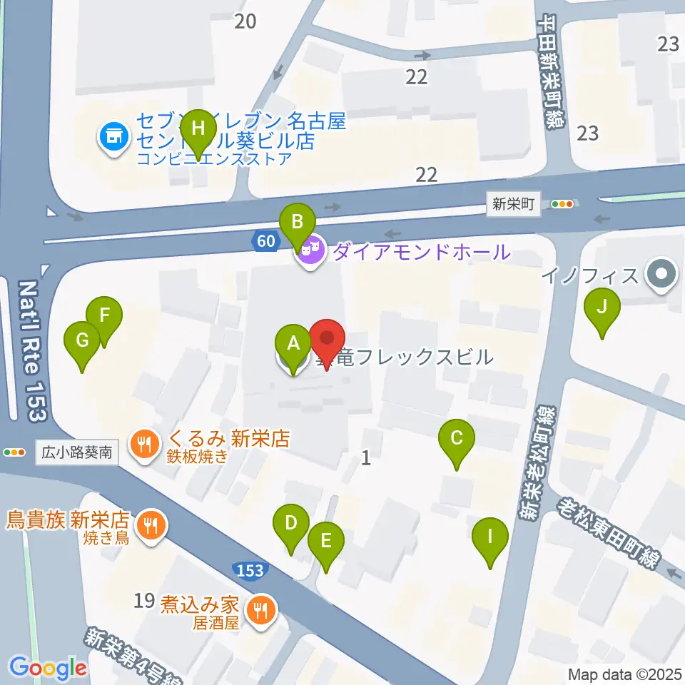 studio KANADiA周辺の駐車場・コインパーキング一覧地図