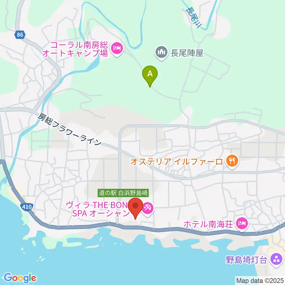 白浜フローラルホール周辺の駐車場・コインパーキング一覧地図