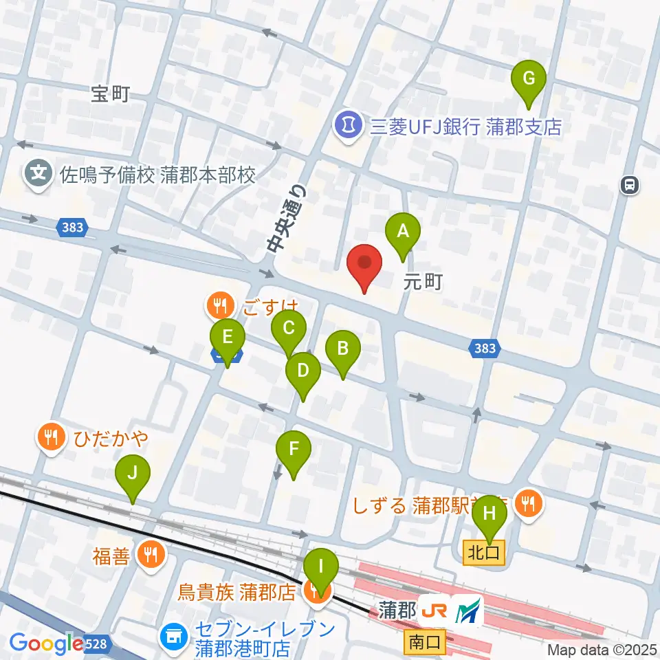 蒲郡バズハウス周辺の駐車場・コインパーキング一覧地図