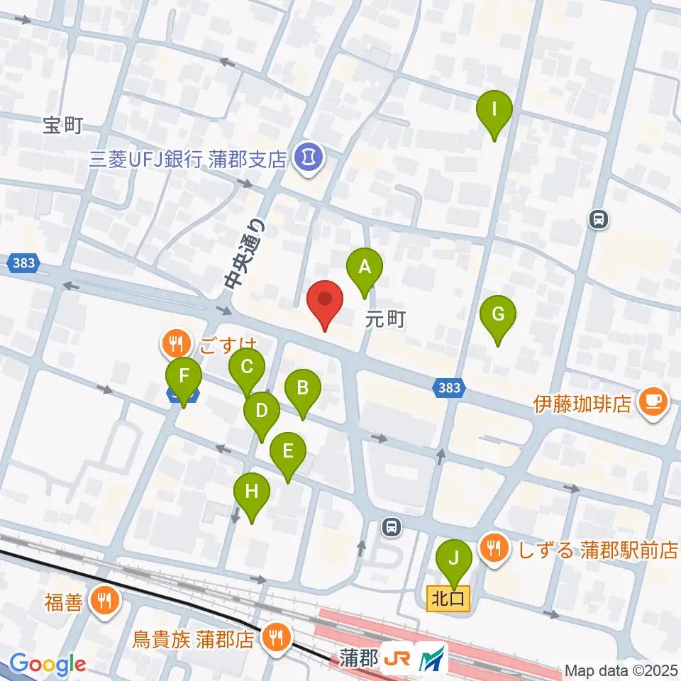 蒲郡バズハウス周辺の駐車場・コインパーキング一覧地図