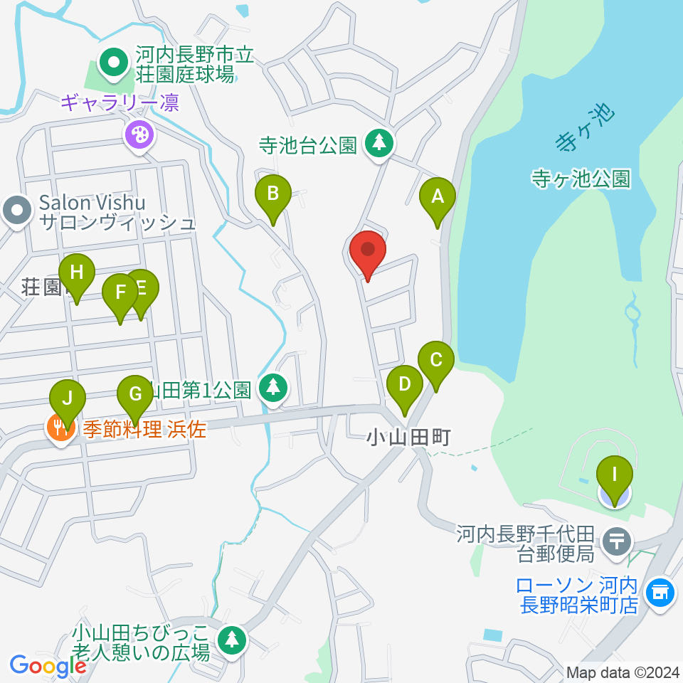 田中ピアノサービス周辺の駐車場・コインパーキング一覧地図