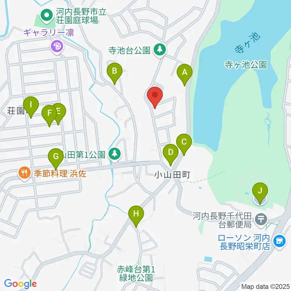 田中ピアノサービス周辺の駐車場・コインパーキング一覧地図