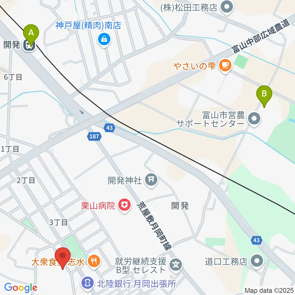 アルパカ音楽教室周辺の駐車場・コインパーキング一覧地図