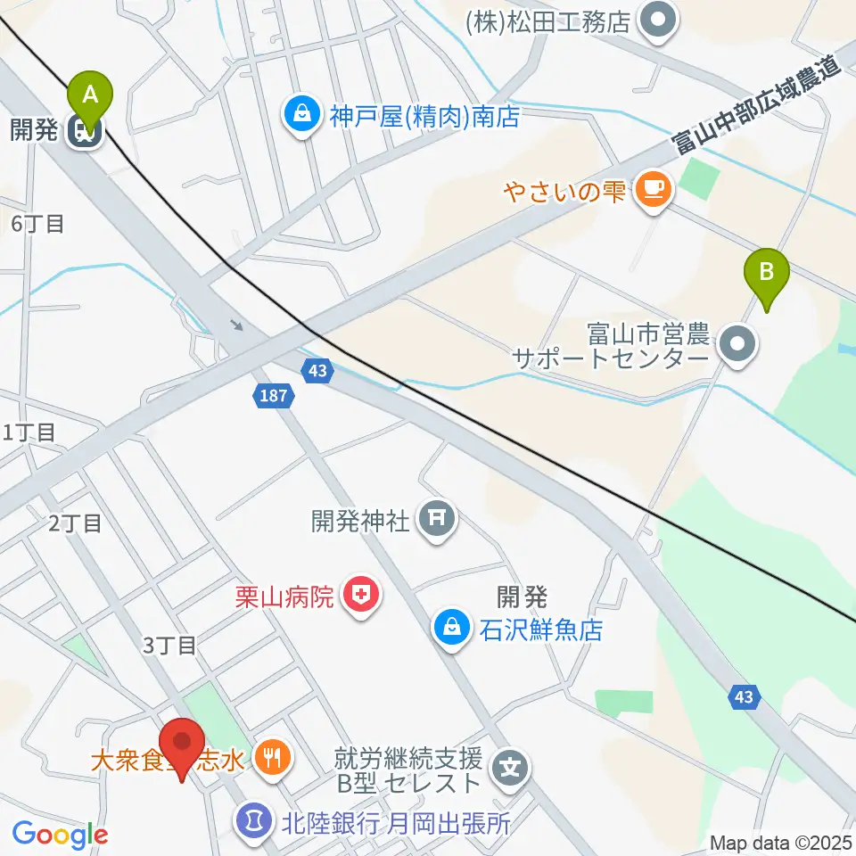アルパカ音楽教室周辺の駐車場・コインパーキング一覧地図