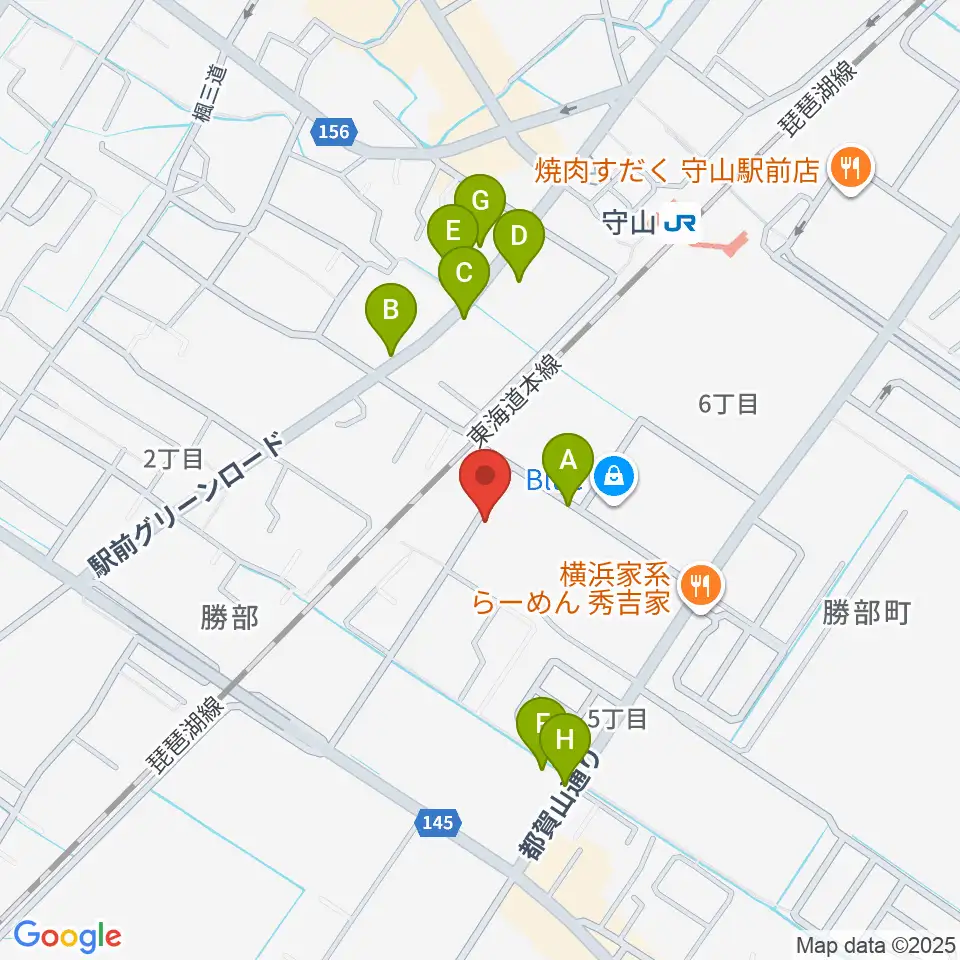 京滋ピアノ調律 / スティマー・ザール周辺の駐車場・コインパーキング一覧地図