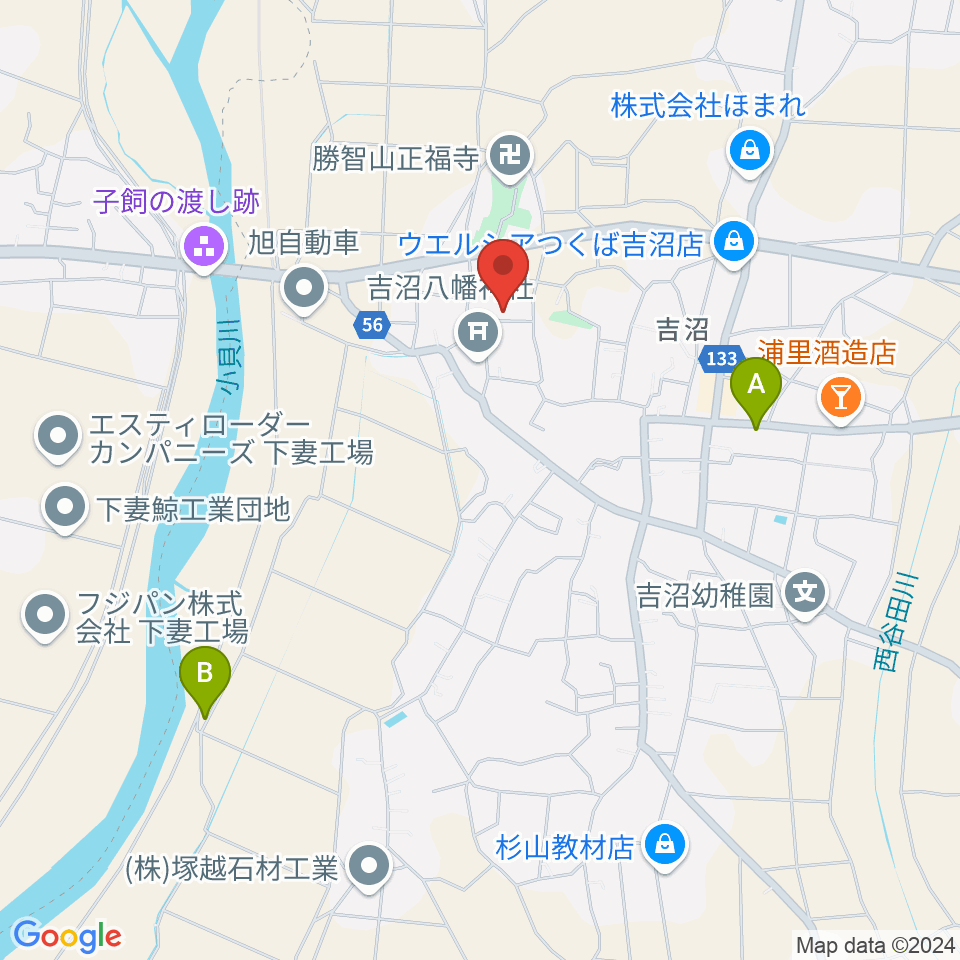 須藤ピアノ調律工房周辺の駐車場・コインパーキング一覧地図