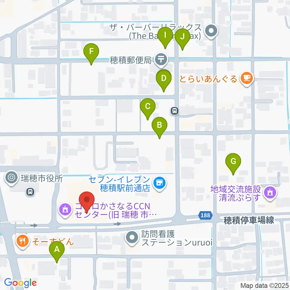 ココロかさなるCNNセンター周辺の駐車場・コインパーキング一覧地図