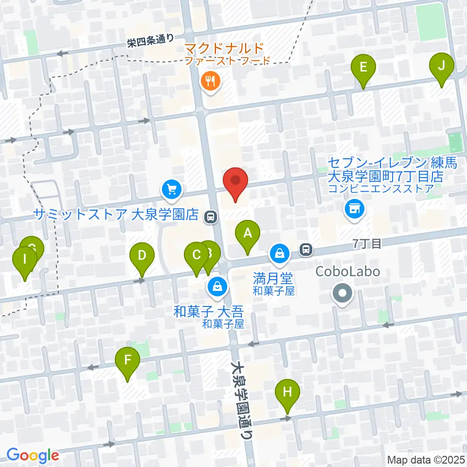 スタジオ ルミエール周辺の駐車場・コインパーキング一覧地図