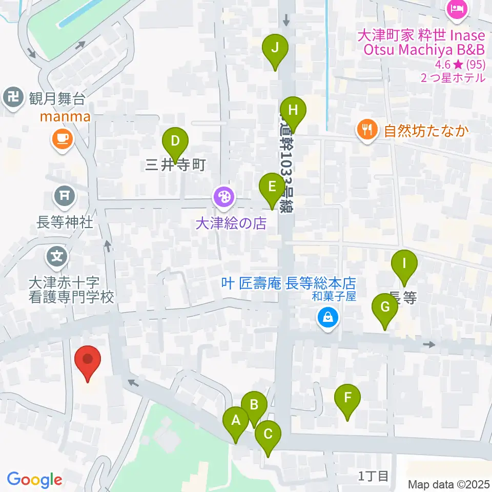 ながらの座・座周辺の駐車場・コインパーキング一覧地図