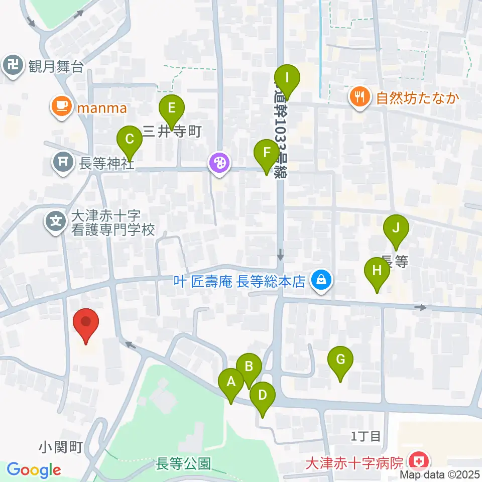 ながらの座・座周辺の駐車場・コインパーキング一覧地図