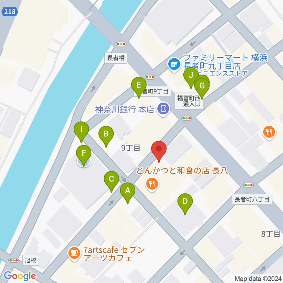 横浜JAZZ FIRST周辺の駐車場・コインパーキング一覧地図