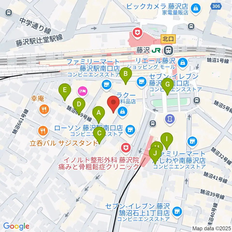 Sound Cafe Bamboo周辺の駐車場・コインパーキング一覧地図