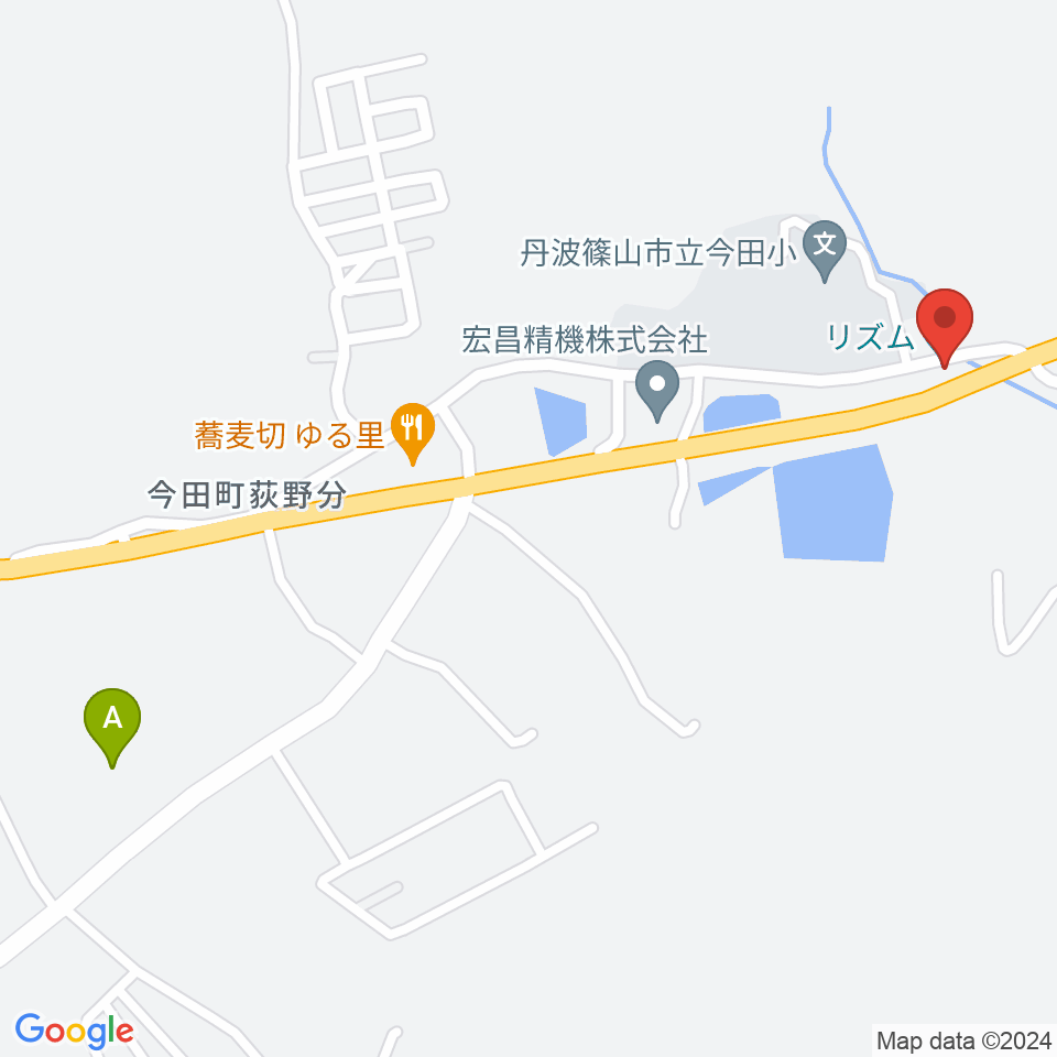 篠山rizm周辺の駐車場・コインパーキング一覧地図