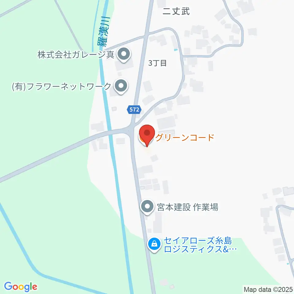 糸島Greenchord周辺の駐車場・コインパーキング一覧地図