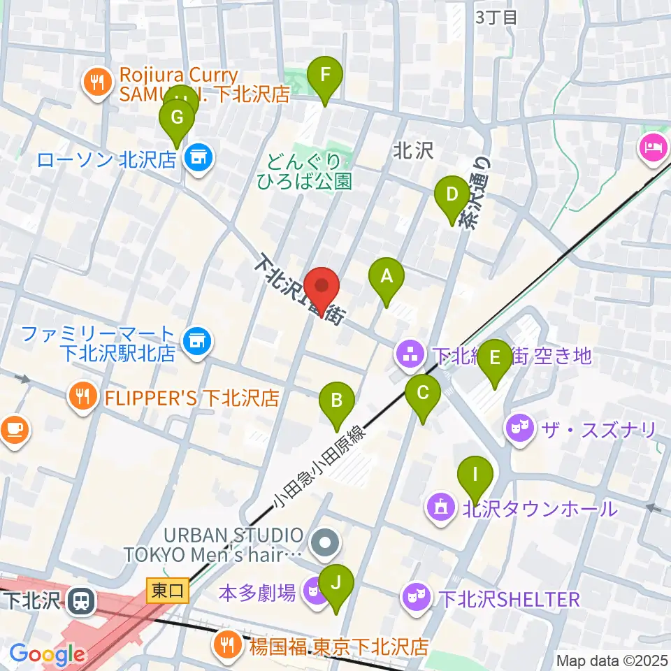 下北沢ムムリック・マーフィー周辺の駐車場・コインパーキング一覧地図