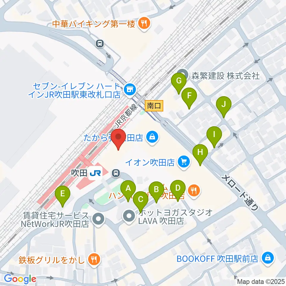 さんくすホール周辺の駐車場・コインパーキング一覧地図