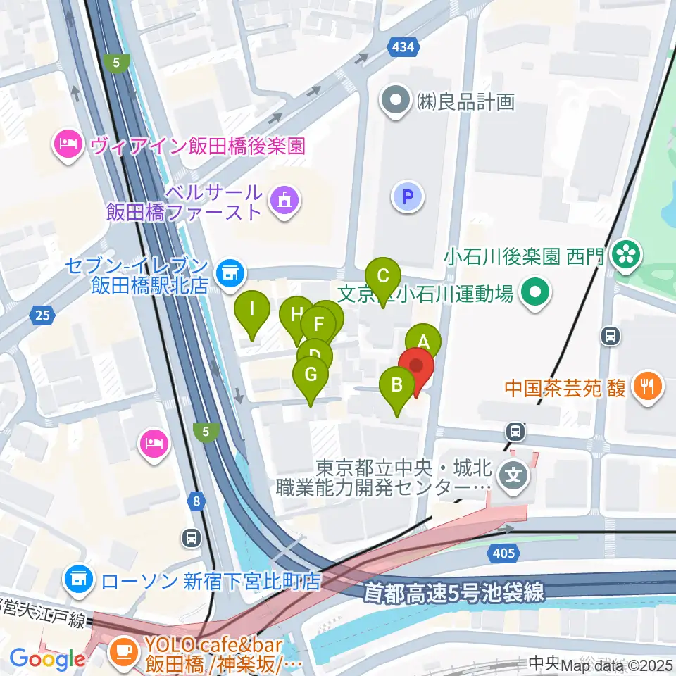 株式会社MATSUO STRINGS周辺の駐車場・コインパーキング一覧地図