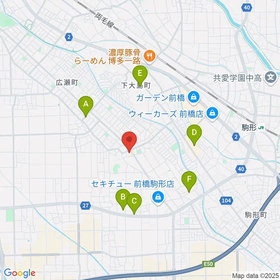 山王ホール・TMスタジオ周辺の駐車場・コインパーキング一覧地図