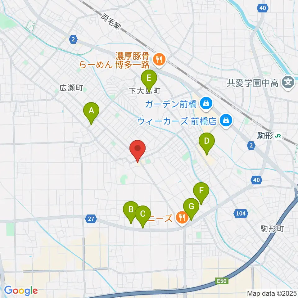 山王ホール・TMスタジオ周辺の駐車場・コインパーキング一覧地図