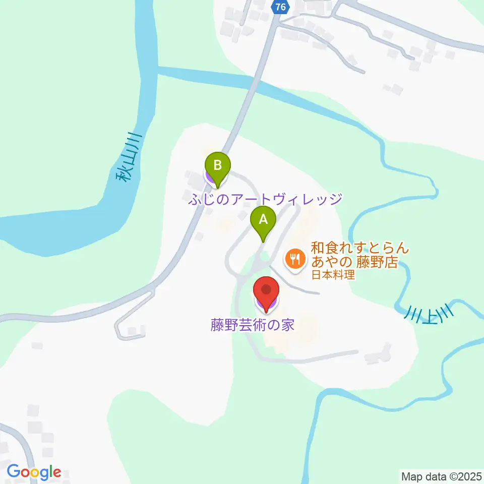 藤野芸術の家周辺の駐車場・コインパーキング一覧地図