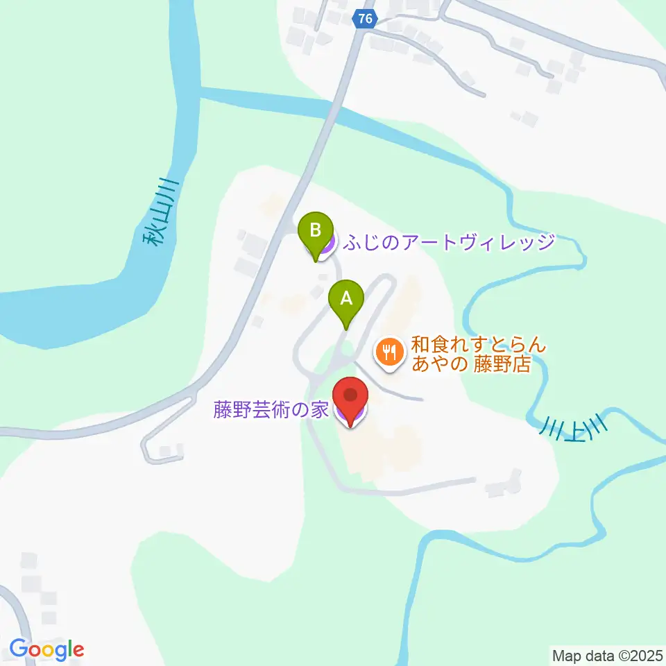 藤野芸術の家周辺の駐車場・コインパーキング一覧地図